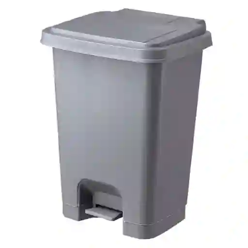 M+Design Basurero Pedal Frontal Gris 25 L