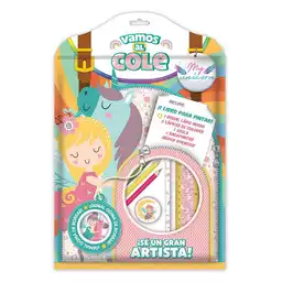 Vamos al Cole Libro Para Pintar Unicornios