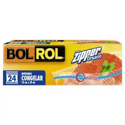 Bol Rol Bolsa Para Congelar 18-20 cm