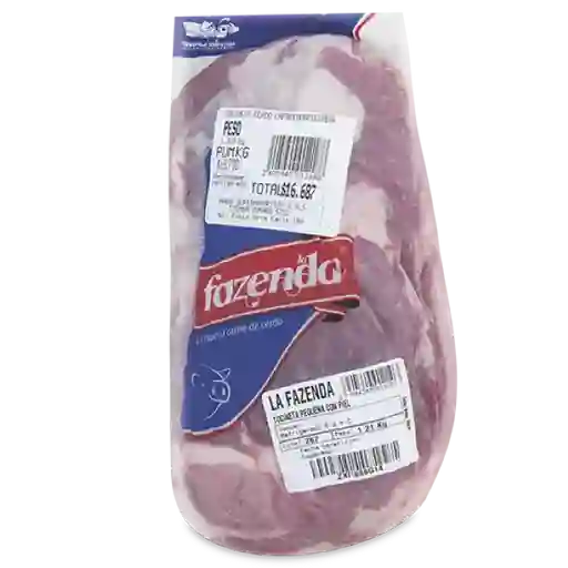 La Fazenda Tocineta de Cerdo Con Piel Pequeña