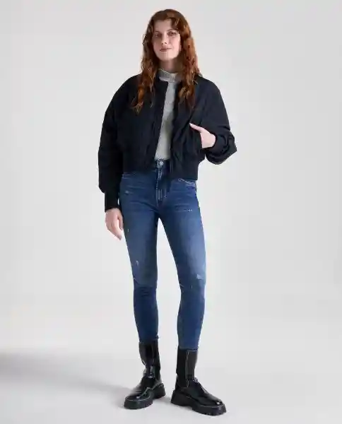 Chaqueta Mujer Negro Talla S 629G000_NEG194007 Americanino