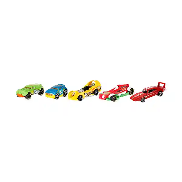 Hot Wheels Set de 5 Autos