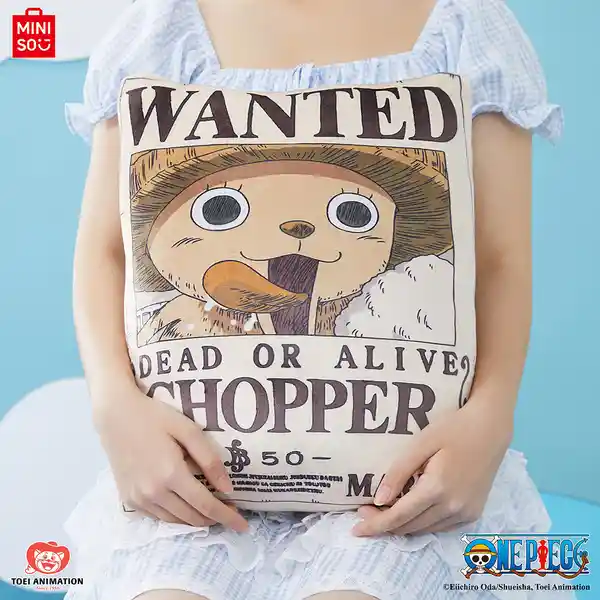 Almohada Pillowchopper Serie Clásica One Piece 16 in Miniso
