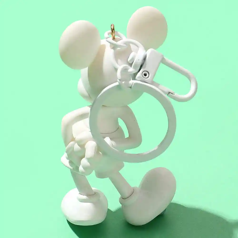 Disney Llavero Colección Mickey Mouse 3D Blanco