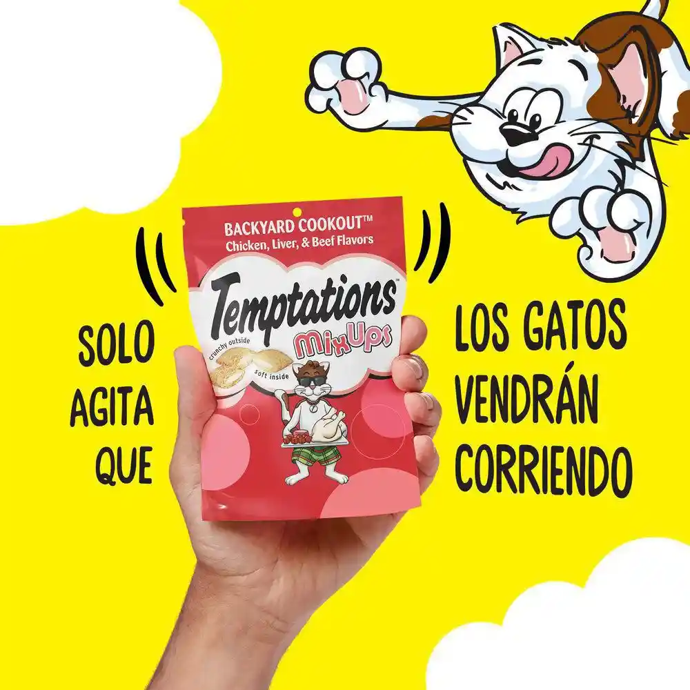 Temptations Snack para Gatos Mix Ups