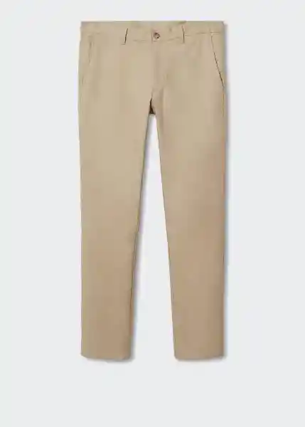 Pantalón Graham Beige Talla 46 Hombre Mango