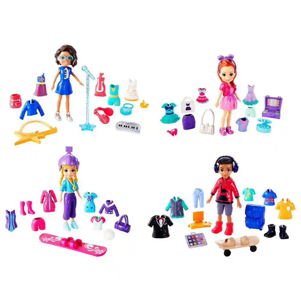 Polly Pocket Súper Colección De Modas