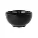 Tazón de Cerámica Serie Silver Grey Negro Miniso
