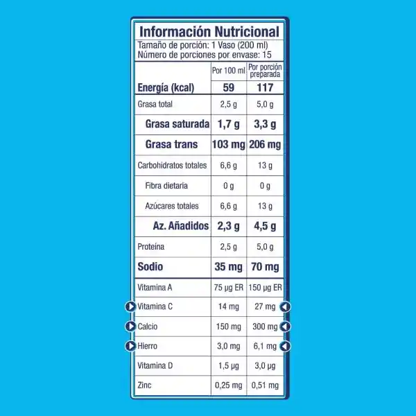 Leche en polvo EL RODEO x 375g