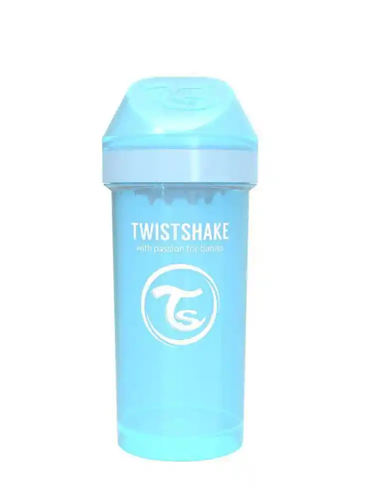 Twistshake Vaso Entrenador Kid Cup de 12 Oz 12M+ Azul