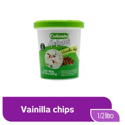Helado Vainilla Chips Colanta X 0.5 Lt
