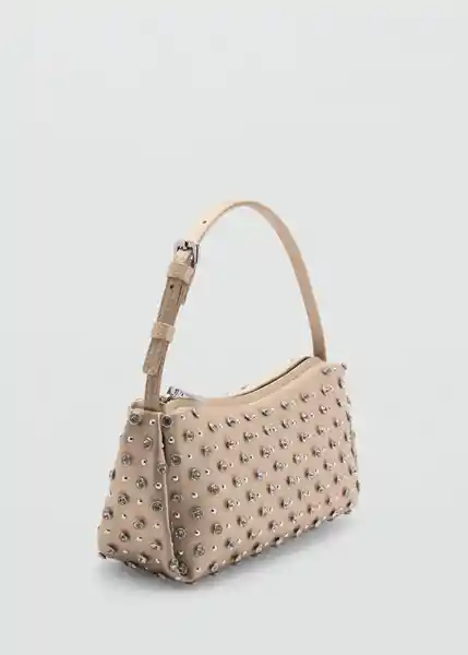 Bolso P Morgan Oro Talla 99 Mujer Mango