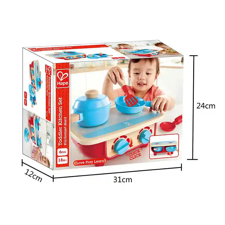 Hape Cocina Para Niños Toddler Azul