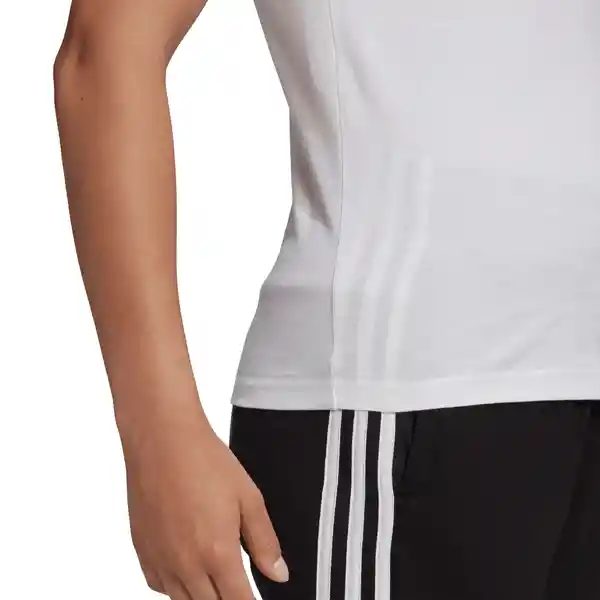 Adidas Camiseta Para Mujer Blanco Talla XS GL0783