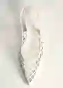 Zapatos Dot Blanco Talla 37 Mujer Mango