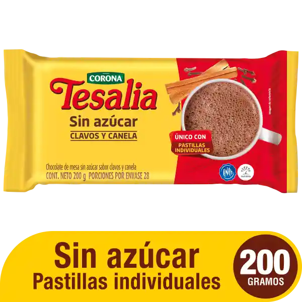 Tesalia Chocolate 28 Pastillas