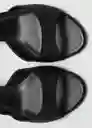 Sandalias Maru Negro Talla 37 Mujer Mango