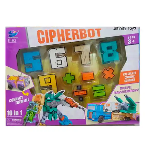 Faroplay Juguete Cipherbot Transformer Camion