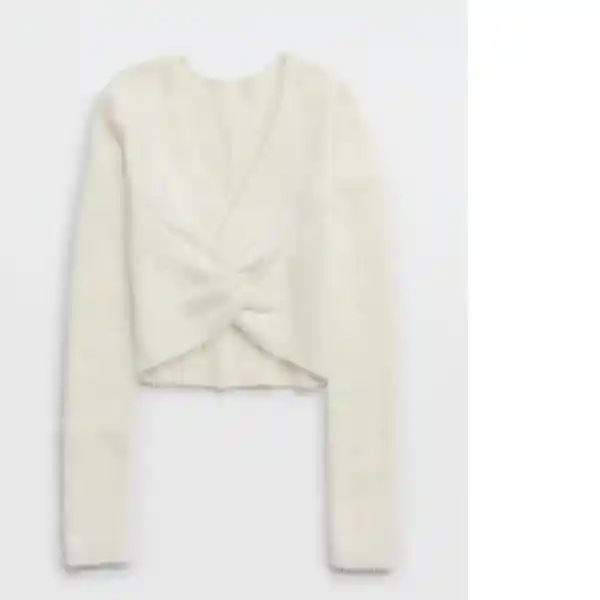Buzo Beige Aerie Talla Small American Eagle