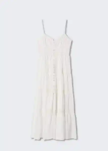 Vestido Marais Blanco Talla Xs Mujer Mango