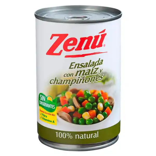 Zenú Ensalada de Maíz y Champiñones