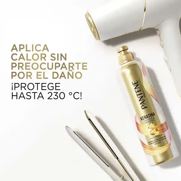 Pantene Crema Para Peinar Termoprotectora Keratina 160 mL