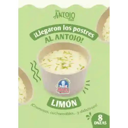 Postre Cuchareable Limón 8 Onzas