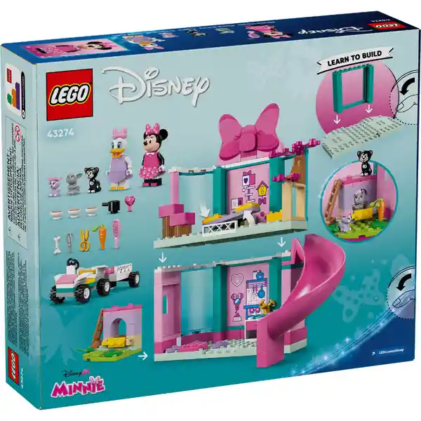 Set de Construcción Hotel de Mascotas de Minnie Lego