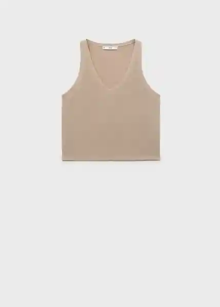 Top Vella Piedra Talla M Mujer Mango