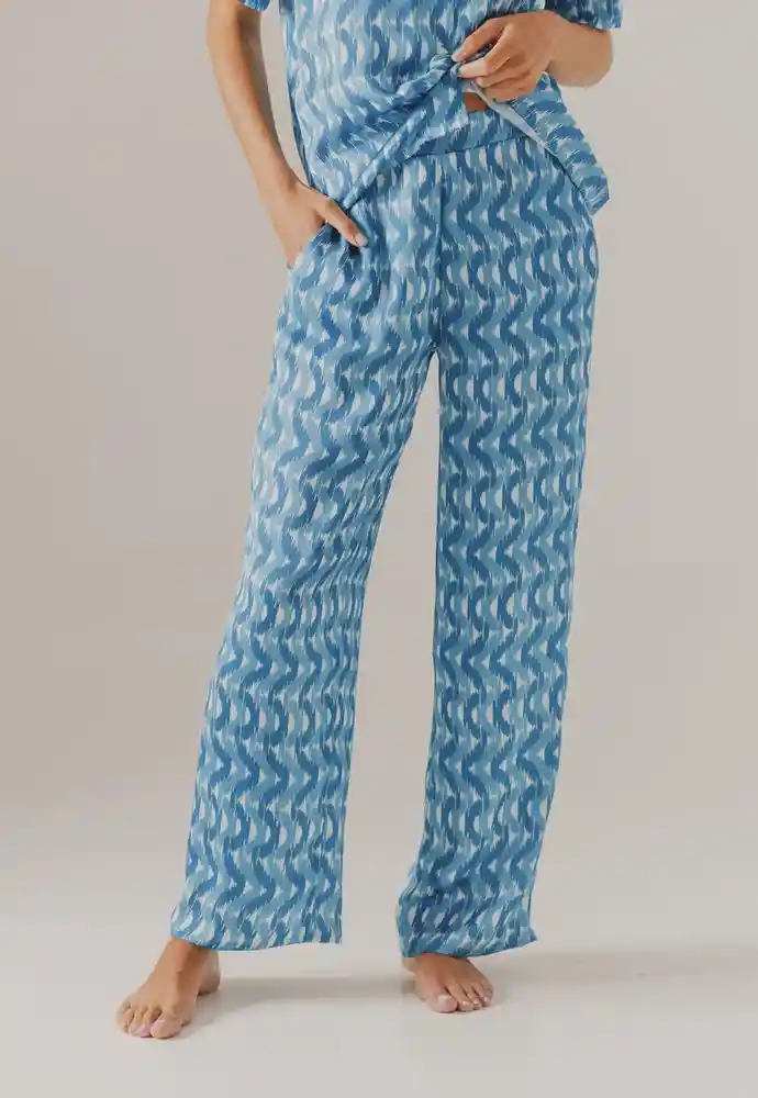 Pantalon Pijama M - Verde Azu