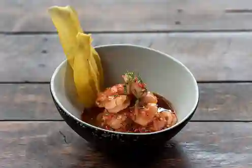 Ceviche a Lo Cartagenero Pescado y Camarón