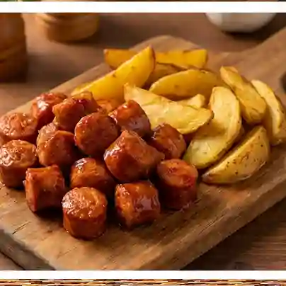 Chorizo bbq al barril.