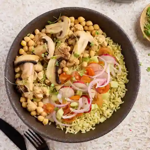 Bowl Curry Rojo (Picante)