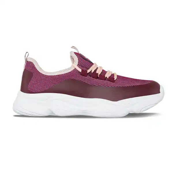 Croydon Tenis Fibie Mujer Vino Talla 38