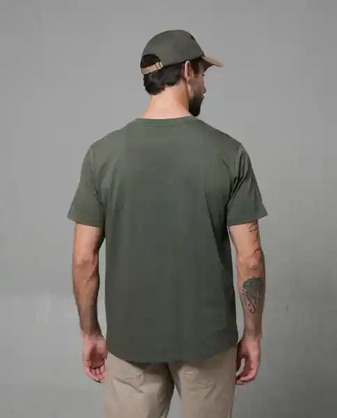 Camiseta Hombre Verde M 103G000_VER190510 Rifle
