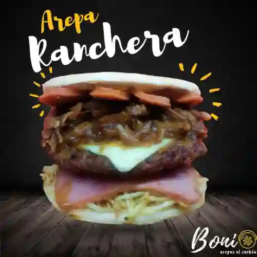 Arepa Burger Ranchera