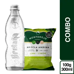 Combo Mezcla Andina Lima Limón + Bretaña Soda Bretana Vidrio