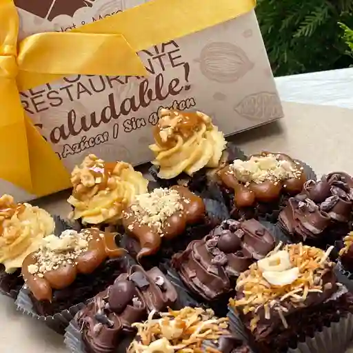 Caja mini brownies
