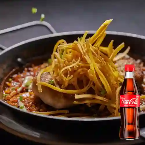 Combo Filete a Banda de Coco +Cocacola Orig 300ML