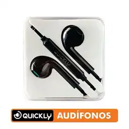 Quickly Audífonos Manos Libres Sonido Estéreo Conector 3.5 mm