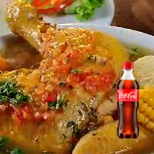 Sancocho de Gallina Campesina +Cocacola Org 400ml