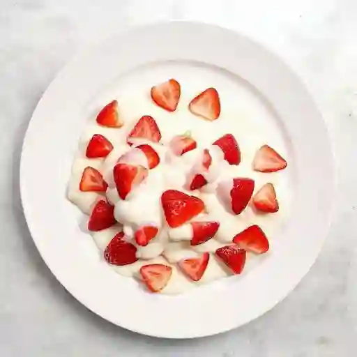 Fresas con Crema Medianas