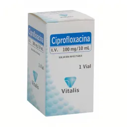 Ciprofloxacina 100mg/10 mL Shi Via V3S
