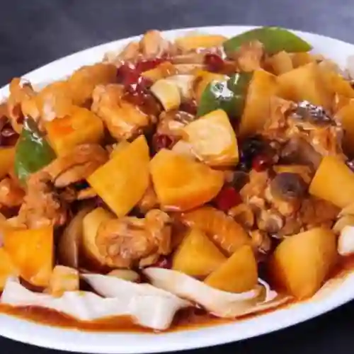 Pollo Xinjiang de China