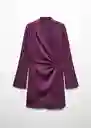 Vestido Florence Granate Talla XS Mujer Mango