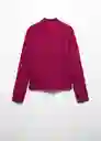 Saco Jersey Joan Morado Talla 18 Mujer Mango