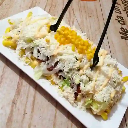 Salchi Costeña Especial (g+postre)