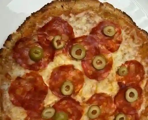 Pizza Keto Masa Almendra