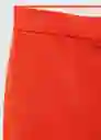 Pantalón Miso Coral Talla 36 Mujer Mango
