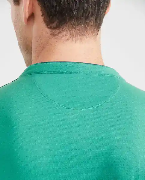 Camiseta Polo Neru Neck Verde Cebollín Oscuro XL Chevignon
